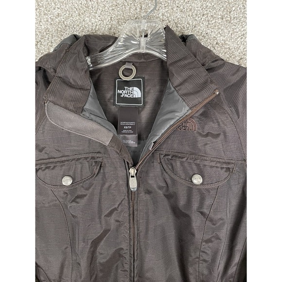 The North Face Hyvent Stella Grace Rain Coat Trench Belted Jacket Women Size XS - Picture 2 of 9